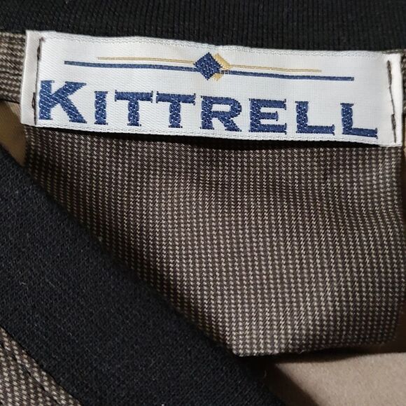 Mens Kittrell pullover vest  brown and black  Vest  Sz M - Picture 4 of 6